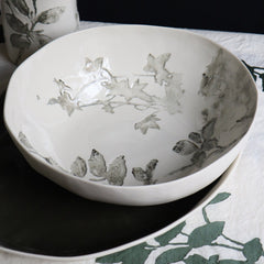 Bertozzi Porcelain Bowl / 30cm / Giardino