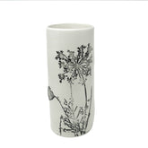 Bertozzi Porcelain Vase / 25cm / Pratoline