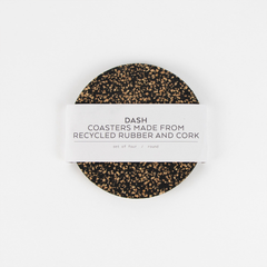 Dash Round Coaster / 10cm / Set of 4