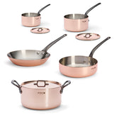 De Buyer Prima Matera CI Induction 5 Piece Cookware Set