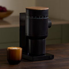 Fellow Opus 2 Conical Burr Coffee Grinder / Black & Walnut