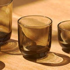 Fellow Pirch Cappuccino Glass / Set of 2 / Smoke