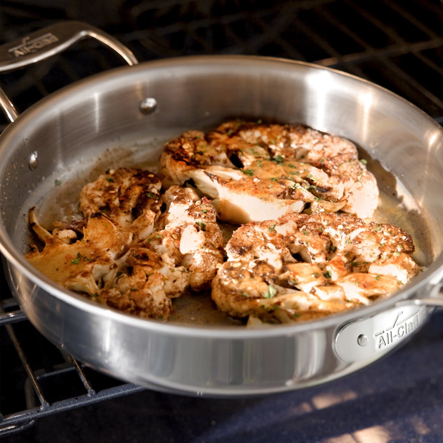 All-Clad G5 Graphite Core Saute Pan with Lid 3Qt