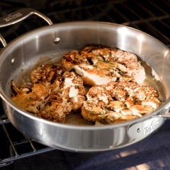 All-Clad G5 Graphite Core Saute Pan with Lid 3Qt