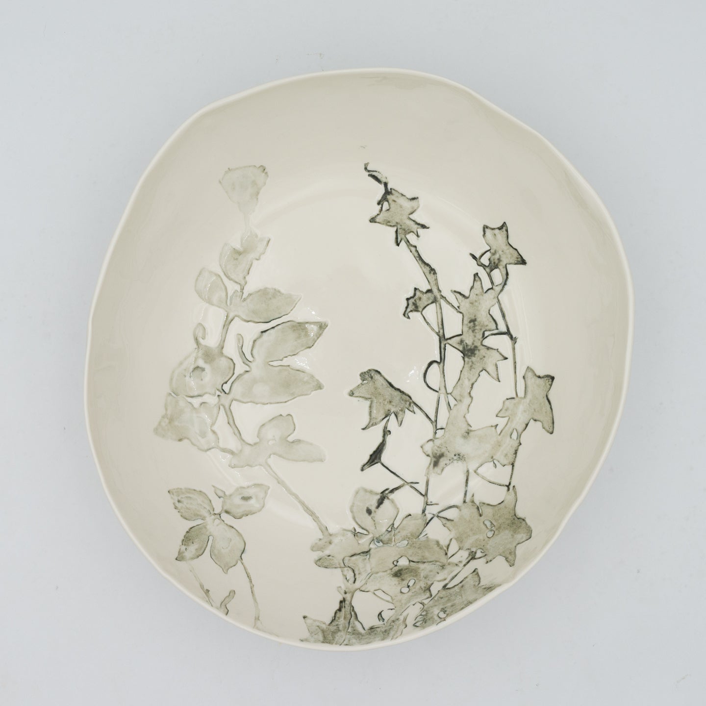 Bertozzi Porcelain Bowl / 30cm / Giardino