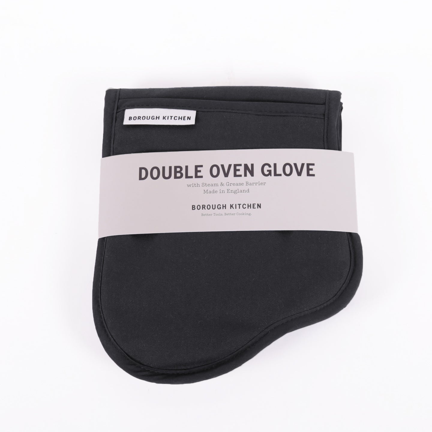 Borough Kitchen Double Oven Glove / Grey *