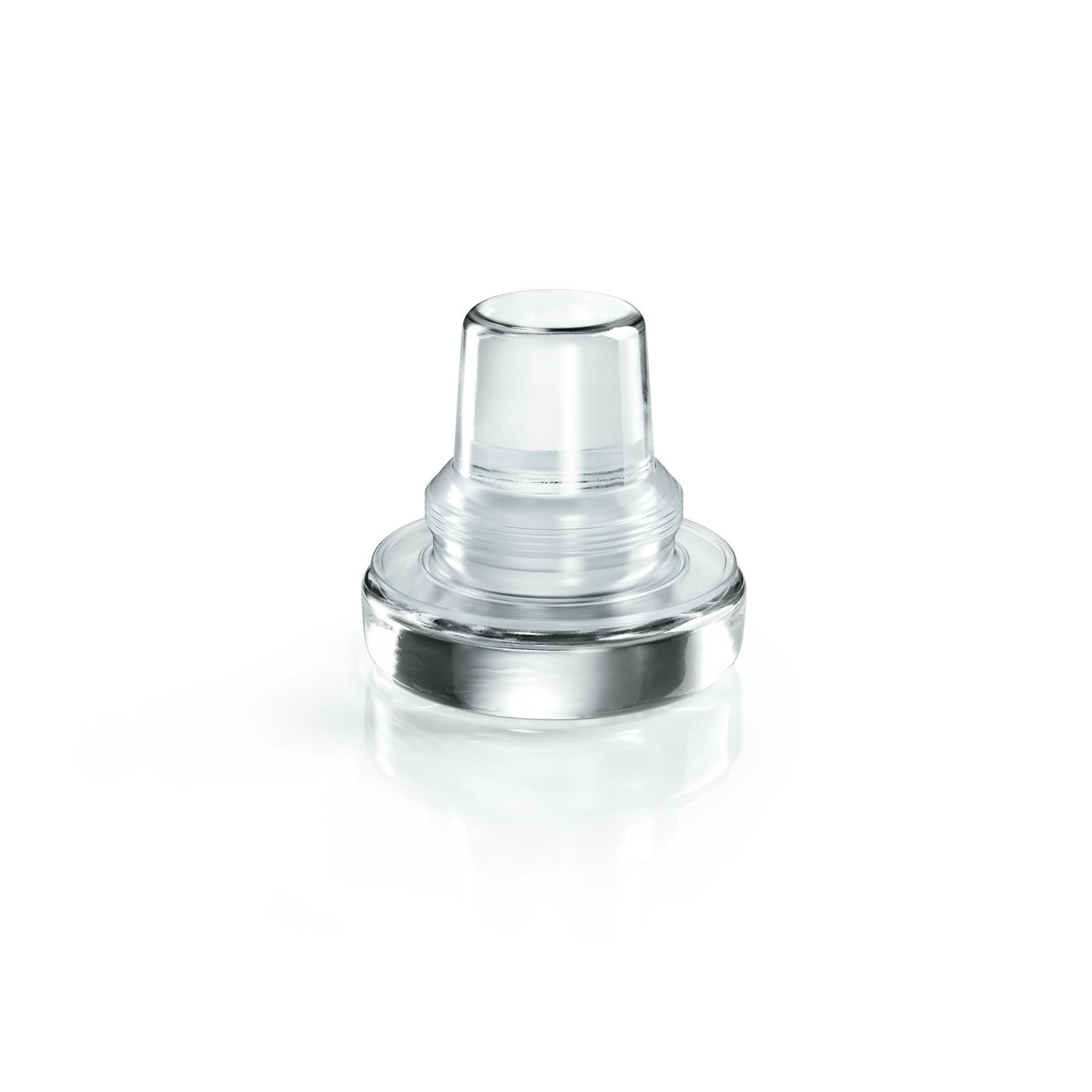 Borough Kitchen Glass Wine Bottle Stopper / Clear