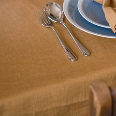 Borough Kitchen Linen Tablecloth / Maple