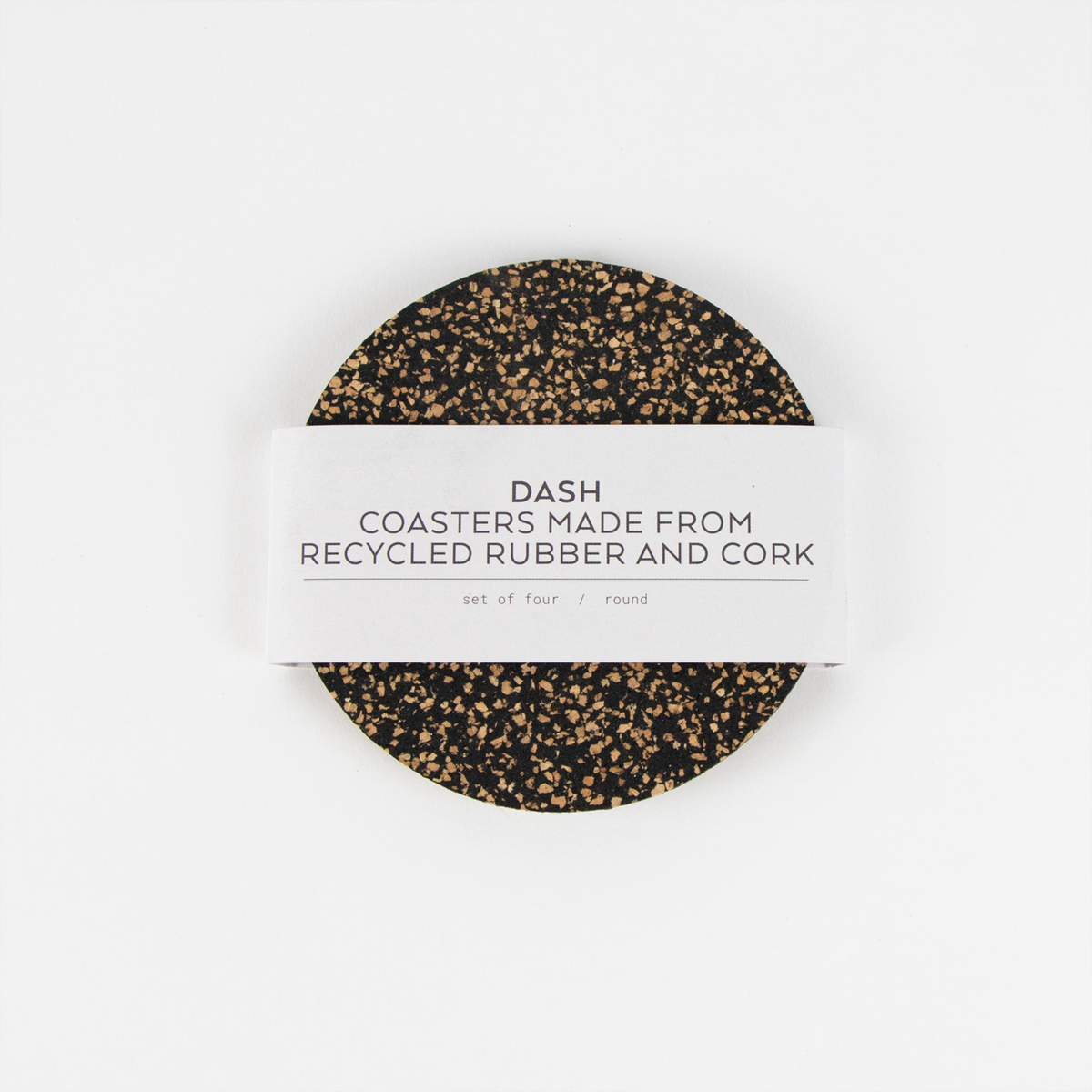 Dash Round Coaster / 10cm / Set of 4