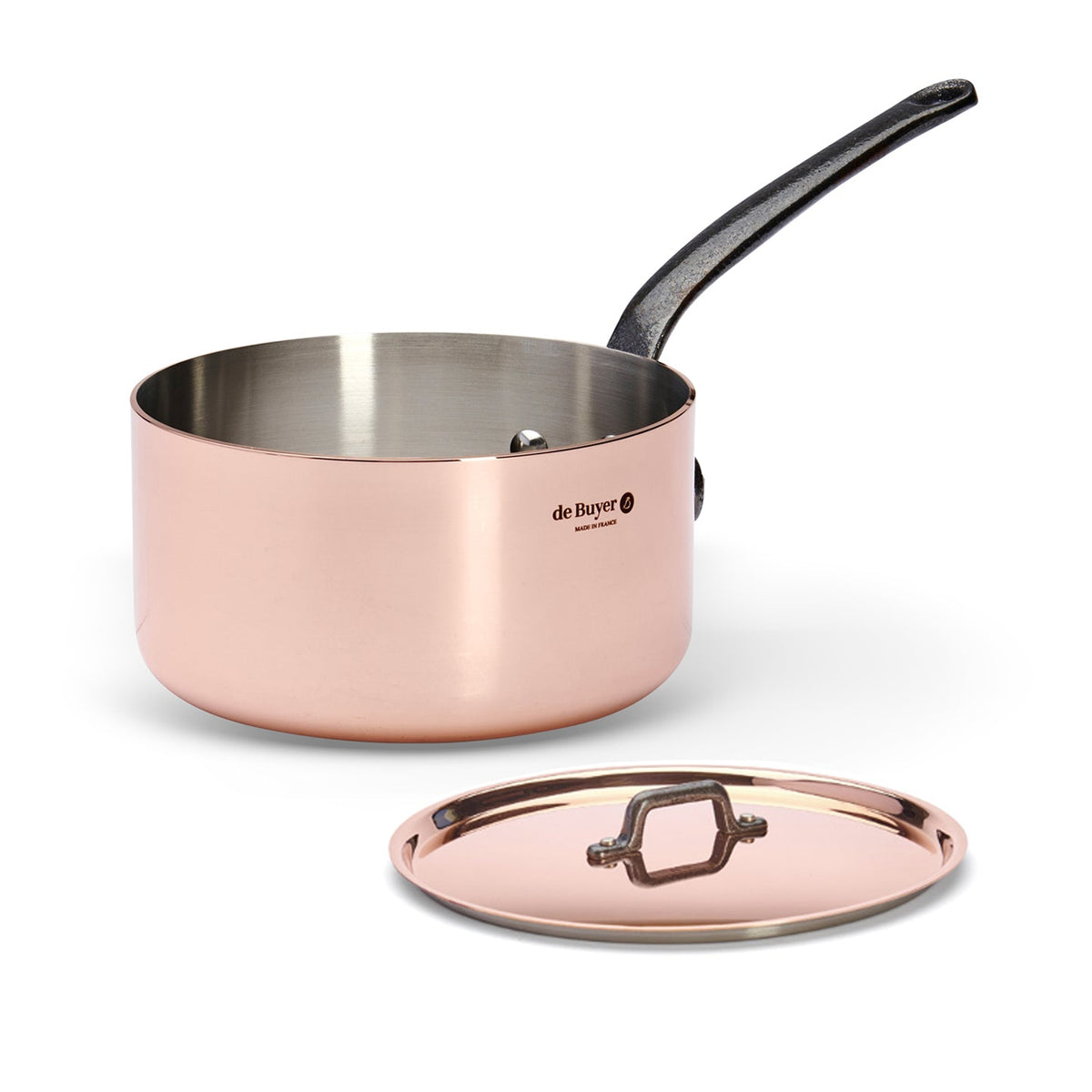 De Buyer Prima Matera CI Induction Saucepan with Lid / 14cm