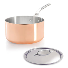 De Buyer Prima Matera SS Induction Saucepan with Lid / 20cm