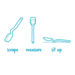 Dreamfarm Supoon Silicone Spoon / Black