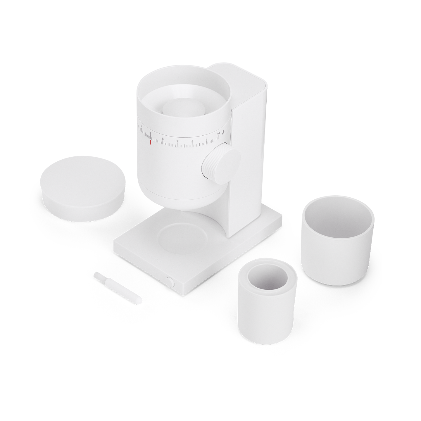 Fellow Opus 2 Conical Burr Coffee Grinder / White