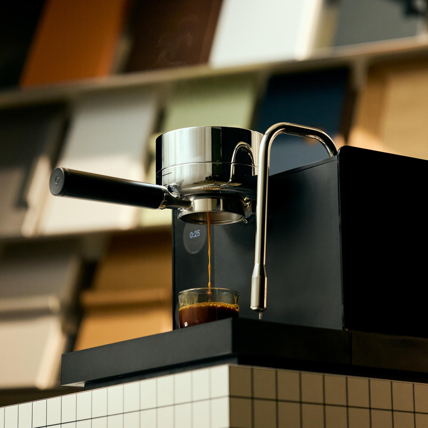 Fellow Espresso Series 1 and Opus Grinder Gen 2 Set / Black and Walnut
