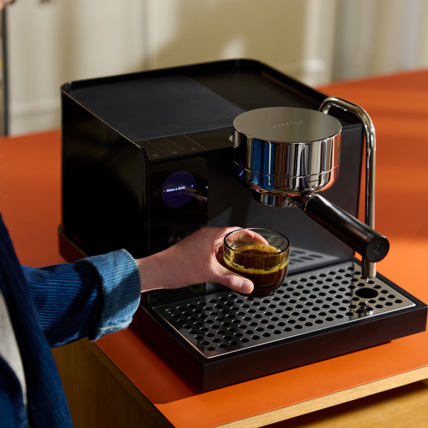 Fellow Espresso Series 1 and Opus Grinder Gen 2 Set / Black and Walnut