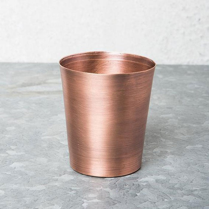Brushed Copper Water Cup